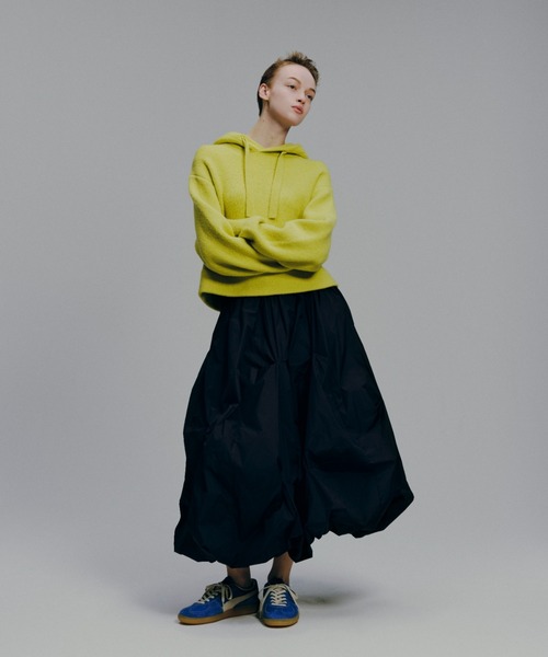 emmi（エミ）の「フーディーニットプルオーバー（ニット/セーター