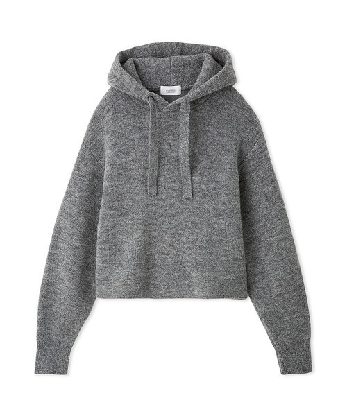 emmi（エミ）の「フーディーニットプルオーバー（ニット/セーター