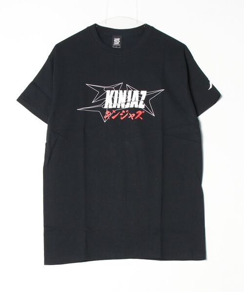 Mag.（マグ）の「【KINJAZ】Graphic T（Tシャツ/カットソー・メンズ・ホワイト/ブラック・LARGE/MEDIUM）」の2枚目の写真