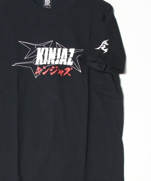 Mag.（マグ）の「【KINJAZ】Graphic T（Tシャツ/カットソー・メンズ・ホワイト/ブラック・LARGE/MEDIUM）」の4枚目の写真