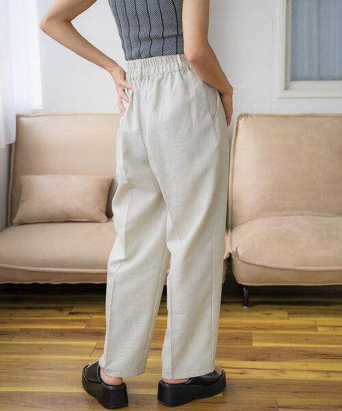 RETRO GIRL(レトロガール)の「麻ライクラフパンツ(その他パンツ・レディース・ブラウン/ブラック/ライトグレー・FREE)」の20枚目の写真