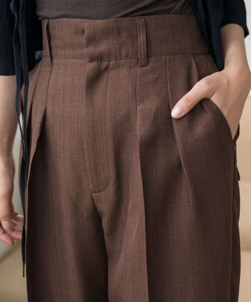 RETRO GIRL(レトロガール)の「麻ライクラフパンツ(その他パンツ・レディース・ブラウン/ブラック/ライトグレー・FREE)」の7枚目の写真