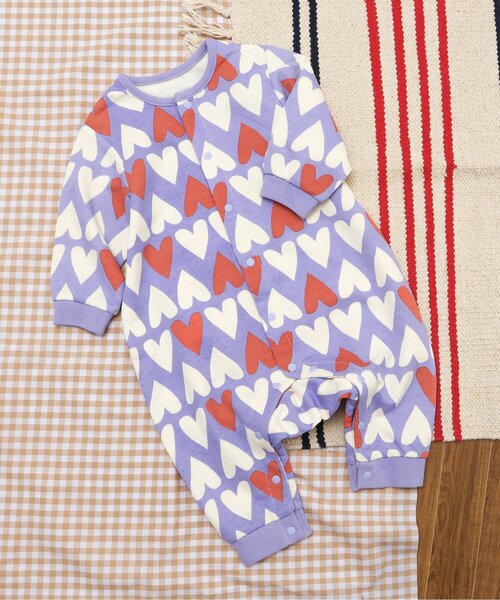 BREEZE(ブリーズ)の「総柄カバーオール マイファーストブリーズ(ロンパース・キッズ・ブラック/アイボリー/キャメル/ピンク/ターコイズブルー/その他3/ラベンダー/ミント/その他2/オレンジ・70/60/80)」の5枚目の写真