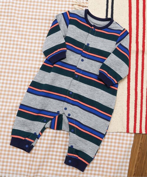 BREEZE(ブリーズ)の「総柄カバーオール マイファーストブリーズ(ロンパース・キッズ・ブラック/アイボリー/キャメル/ピンク/ターコイズブルー/その他3/ラベンダー/ミント/その他2/オレンジ・70/60/80)」の9枚目の写真