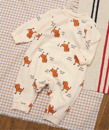 BREEZE（ブリーズ）の「総柄カバーオール マイファーストブリーズ（ロンパース・キッズ）」
