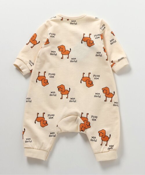 BREEZE(ブリーズ)の「総柄カバーオール マイファーストブリーズ(ロンパース・キッズ・ブラック/アイボリー/キャメル/ピンク/ターコイズブルー/その他3/ラベンダー/ミント/その他2/オレンジ・70/60/80)」の11枚目の写真