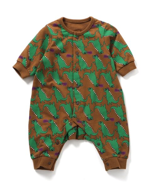 BREEZE(ブリーズ)の「総柄カバーオール マイファーストブリーズ(ロンパース・キッズ・ブラック/アイボリー/キャメル/ピンク/ターコイズブルー/その他3/ラベンダー/ミント/その他2/オレンジ・70/60/80)」の13枚目の写真