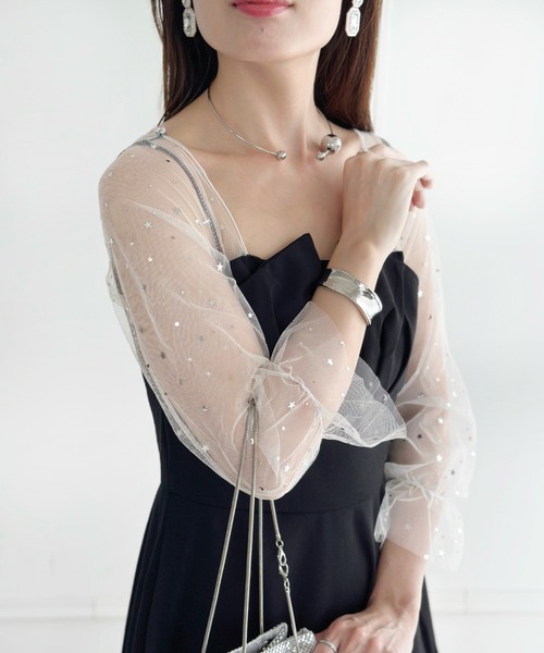 sowang（ソワン）の「メタルボールチョーカーネックレス ネックカフ-metal ball choker necklace-（チョーカー・レディース・シルバー/ゴールド・FREE）」の8枚目の写真