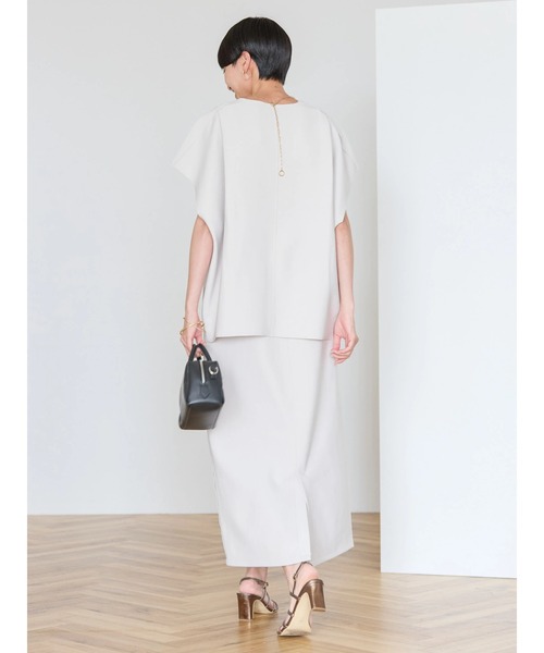 Max&Co. 伊製　ショートジャケット＆リボン通しスカート40ウール　グレー MAX&Co. / マックス アンド コー TOP | レディース