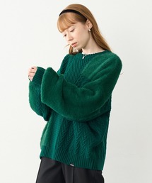 MULTI PANEL KNIT TOP