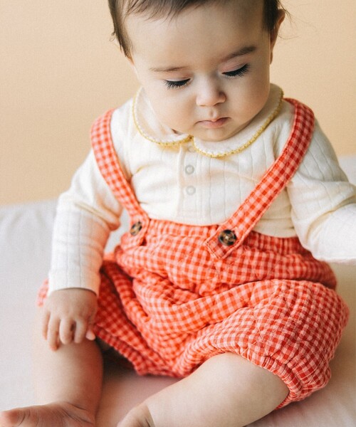 ベビー チェック キルト サスペンダー付 ブルマ 2024（70～80cm）（その他パンツ）｜こども ビームス（コドモビームス）