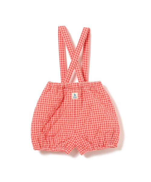 こども ビームス（コドモビームス）の「ベビー チェック キルト サスペンダー付 ブルマ 2024（70～80cm）（その他パンツ・キッズ・レッド/ネイビー・80/70）」の17枚目の写真