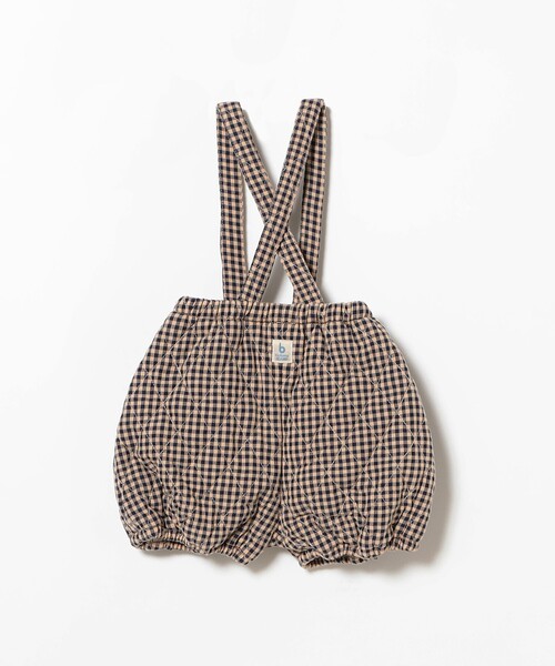 ベビー チェック キルト サスペンダー付 ブルマ 2024（70～80cm）（その他パンツ）｜こども ビームス（コドモビームス）