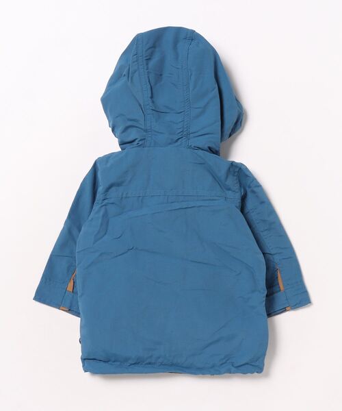 RUGGEDWORKS（ラゲッドワークス）の「裏ボアベスト付き　３WAYブルゾン（ブルゾン・キッズ・ライトブルー/ダークグレー/キャメル・80ｃｍ）」の4枚目の写真