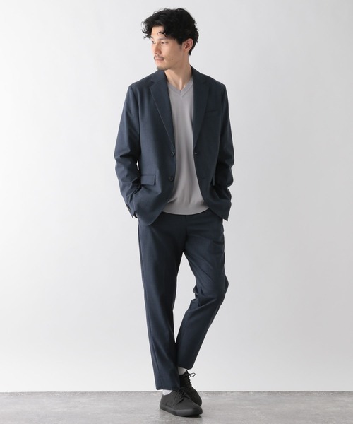 GLOBAL WORK（グローバルワーク）の「アンチピリングニット/Vネック/116342（ニット/セーター・メンズ・グレー/ブラック/ネイビー・SMALL/MEDIUM/LARGE/X-LARGE）」の13枚目の写真