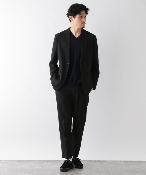 GLOBAL WORK（グローバルワーク）の「アンチピリングニット/Vネック/116342（ニット/セーター・メンズ・グレー/ブラック/ネイビー・SMALL/MEDIUM/LARGE/X-LARGE）」の17枚目の写真