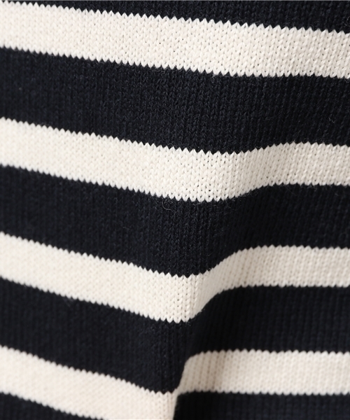 Sheta（シータ）の「ボートネックボーダーカットソー（Tシャツ/カットソー・レディース・ネイビー・0/1）」の7枚目の写真