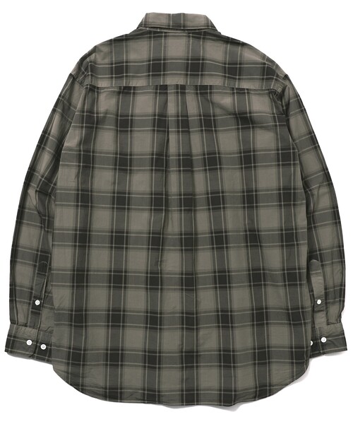 Firsthand（ファーストハンド）の「Re Firsthand design by IDEAS/リ ファーストハンド デザイン バイ イデアス REFH 草木染 レギュラーカラー タータンチェックシャツ（シャツ/ブラウス・メンズ・オリーブ/ブラウン・SMALL/MEDIUM/LARGE）」の20枚目の写真