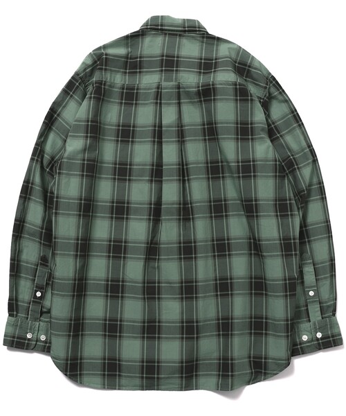 Firsthand（ファーストハンド）の「Re Firsthand design by IDEAS/リ ファーストハンド デザイン バイ イデアス REFH 草木染 レギュラーカラー タータンチェックシャツ（シャツ/ブラウス・メンズ・オリーブ/ブラウン・SMALL/MEDIUM/LARGE）」の12枚目の写真