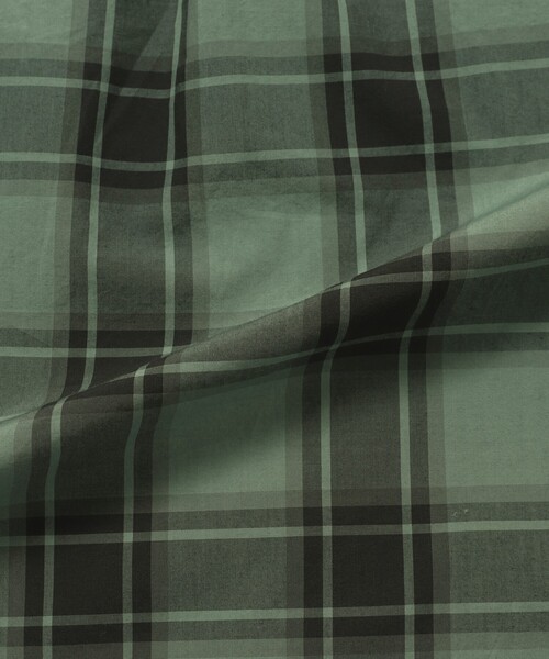 Firsthand（ファーストハンド）の「Re Firsthand design by IDEAS/リ ファーストハンド デザイン バイ イデアス REFH 草木染 レギュラーカラー タータンチェックシャツ（シャツ/ブラウス・メンズ・オリーブ/ブラウン・SMALL/MEDIUM/LARGE）」の11枚目の写真