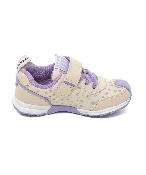 IFME（イフミー）の「KIDS｜IFME joob 細ベルトハート柄スニーカー（スニーカー・キッズ・ブラック/ベージュ・20.0cm/19.0cm/18.0cm/17.0cm/17.5cm/16.5cm/16.0cm/15.0cm/19.5cm/20.5cm/15.5cm/18.5cm/21.0cm）」の6枚目の写真