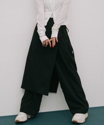 レイヤードラップパンツ