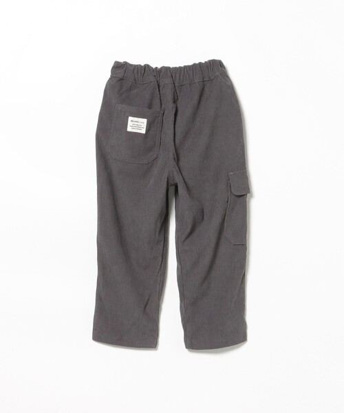 BEAMS mini（ビームスミニ）の「カーゴポケット コーデュロイパンツ 2024FW（90～150cm）（カーゴパンツ・キッズ・レッド系その他7/チャコールグレー・90/100/110/120/130/140/150）」の13枚目の写真
