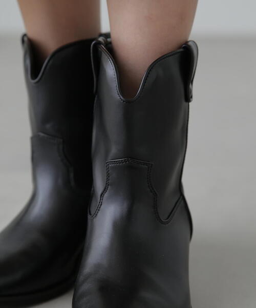 FREE'S MART(フリーズマート)の「◆ウエスタンブーツ(ブーツ・レディース・ブラック・LARGE/MEDIUM)」の4枚目の写真