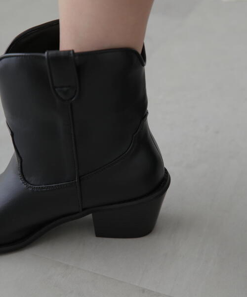 FREE'S MART(フリーズマート)の「◆ウエスタンブーツ(ブーツ・レディース・ブラック・LARGE/MEDIUM)」の6枚目の写真