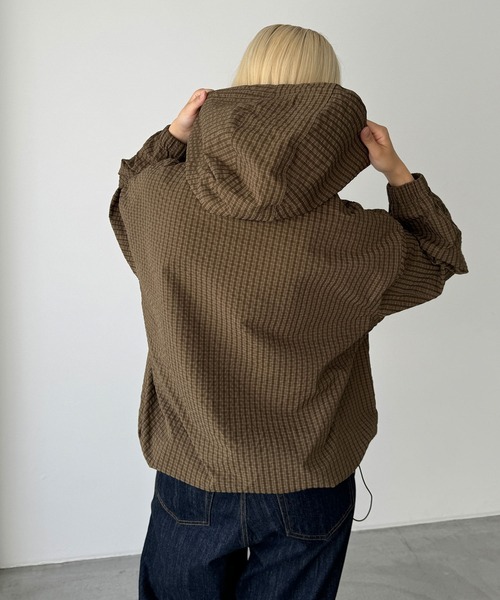 【CANAL JEAN】Lakey Park　チェックパーカー CANAL JEAN（キャナルジーン）の「Lakey Park チェックパーカー