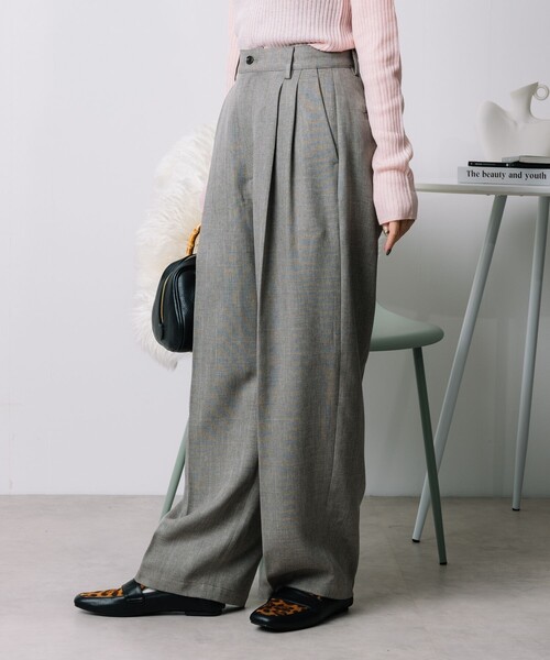 FREAK'S STORE テックウーリー セットアップ チェックパンツスーツ FREAK'S STORE（フリークスストア）の「テックウーリー