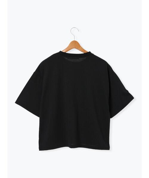Lugnoncure(ルノンキュール)の「ホットフィット半袖トップス(Tシャツ/カットソー・レディース・ブラック/オフホワイト/グレー・F)」の18枚目の写真