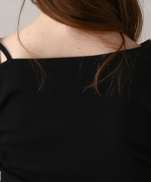 FOREVER 21(フォーエバー トゥエンティーワン)の「【2024FW】コンパクトトップス(Tシャツ/カットソー・レディース・ベージュ/ブラック/グレー・MEDIUM/SMALL)」の18枚目の写真