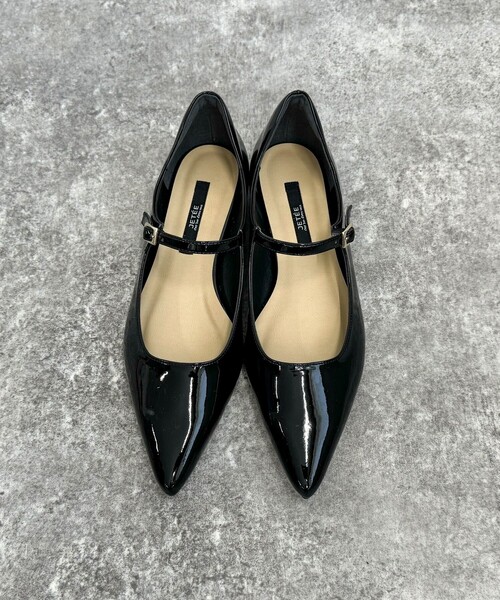 fredy emue（フレディエミュ）の「【JETEE/ ジュテ】リボンクリップメリージェーン（パンプス・レディース・シルバー/ブラック・24.5/23.5）」の18枚目の写真