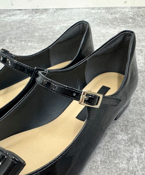 fredy emue（フレディエミュ）の「【JETEE/ ジュテ】リボンクリップメリージェーン（パンプス・レディース・シルバー/ブラック・24.5/23.5）」の22枚目の写真