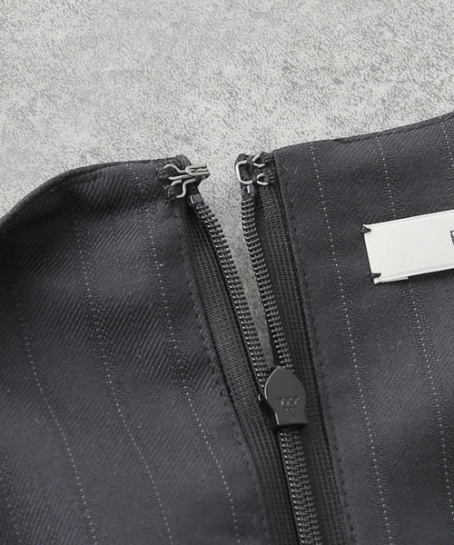 NOBLE　　ELENI/エルニ シャドーストライプストレートワンピース Noble（ノーブル）の「ELENI/エルニ シャドーストライプ