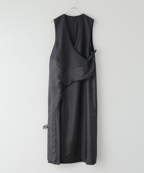 NOBLE　　ELENI/エルニ シャドーストライプストレートワンピース Noble（ノーブル）の「ELENI/エルニ シャドーストライプ