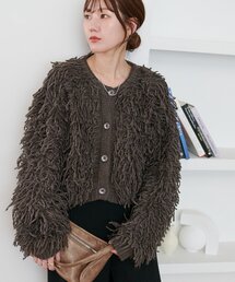 DISCOAT | フリンジ2WAYプルオーバー(ニット/セーター)