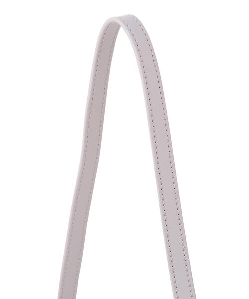 EDIT COLOGNE（エディットコロン）の「リボントートバッグ（ショルダーバッグ・レディース・ブラック/ベージュ/パープル・ﾌﾘ-）」の8枚目の写真