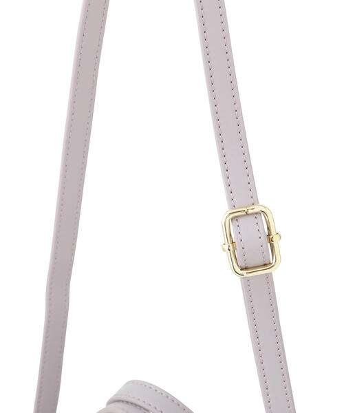 EDIT COLOGNE（エディットコロン）の「リボントートバッグ（ショルダーバッグ・レディース・ブラック/ベージュ/パープル・ﾌﾘ-）」の9枚目の写真