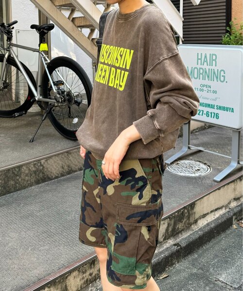 【セール】【UNISEX】アシッドウォッシュ加工スウェット（スウェット）｜CIAOPANIC TYPY（チャオパニックティピー）