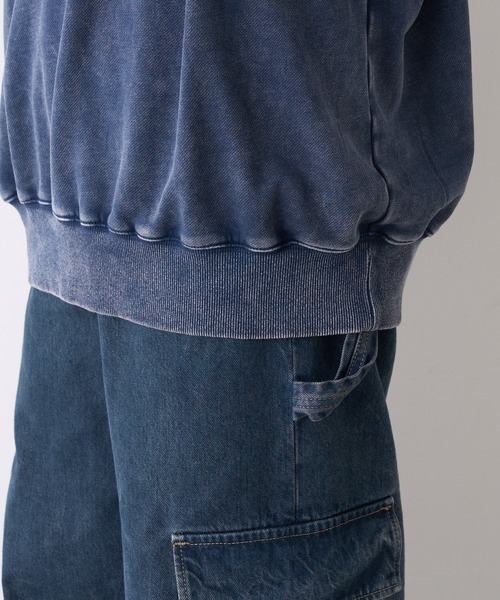 【セール】【UNISEX】アシッドウォッシュ加工スウェット（スウェット）｜CIAOPANIC TYPY（チャオパニックティピー）