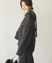 ENRICA/エンリカ DRAWSTRING プルオーバー