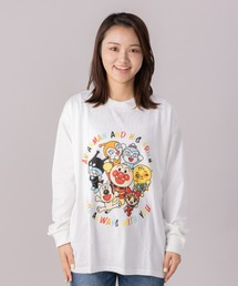 アンパンマンキッズコレクション みんなでお座り柄Tシャツ L 110cm みんなでお座り柄Tシャツ｜アイテム｜アンパンマンキッズ