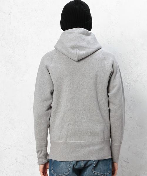 green label relaxing（グリーンレーベルリラクシング）の「STD GLR ツリウラケ ZIP PKA（パーカー・メンズ・グレー/ネイビー・MEDIUM/LARGE/X-LARGE/SMALL）」の3枚目の写真