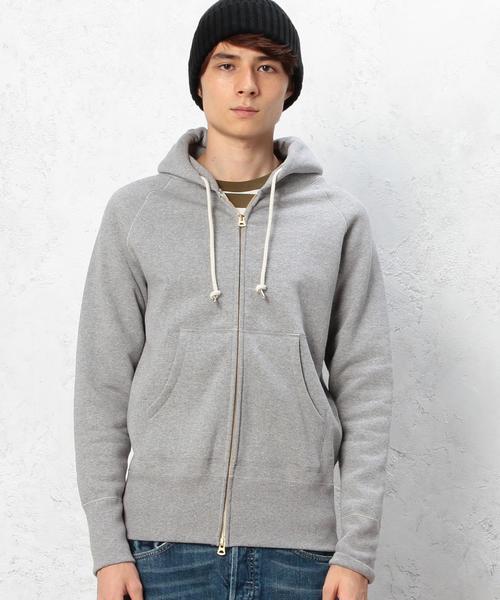 green label relaxing（グリーンレーベルリラクシング）の「STD GLR ツリウラケ ZIP PKA（パーカー・メンズ・グレー/ネイビー・MEDIUM/LARGE/X-LARGE/SMALL）」の4枚目の写真