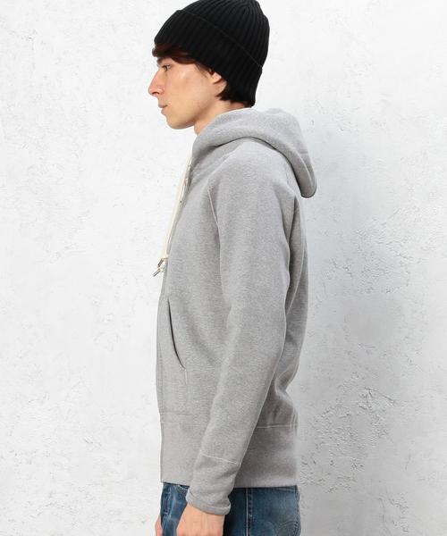 green label relaxing（グリーンレーベルリラクシング）の「STD GLR ツリウラケ ZIP PKA（パーカー・メンズ・グレー/ネイビー・MEDIUM/LARGE/X-LARGE/SMALL）」の5枚目の写真