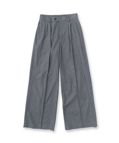 tk.TAKEO KIKUCHI(ティーケータケオキクチ)の「◆【Aラインシリーズ】TRワイドスラックス(その他パンツ・メンズ・チャコールグレー/ベージュ/ブラック/グレー系2/ネイビー系2・02/01/03)」の7枚目の写真