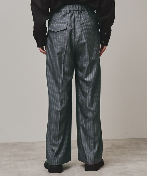 tk.TAKEO KIKUCHI(ティーケータケオキクチ)の「◆【Aラインシリーズ】TRワイドスラックス(その他パンツ・メンズ・チャコールグレー/ベージュ/ブラック/グレー系2/ネイビー系2・02/01/03)」の10枚目の写真