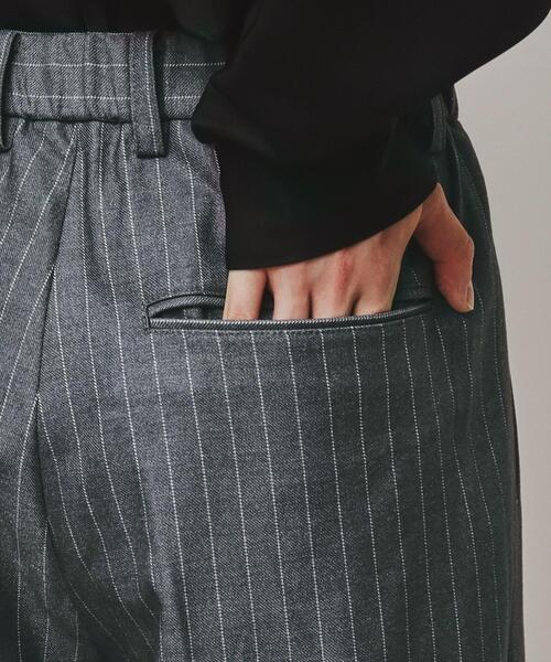 tk.TAKEO KIKUCHI(ティーケータケオキクチ)の「◆【Aラインシリーズ】TRワイドスラックス(その他パンツ・メンズ・チャコールグレー/ベージュ/ブラック/グレー系2/ネイビー系2・02/01/03)」の13枚目の写真